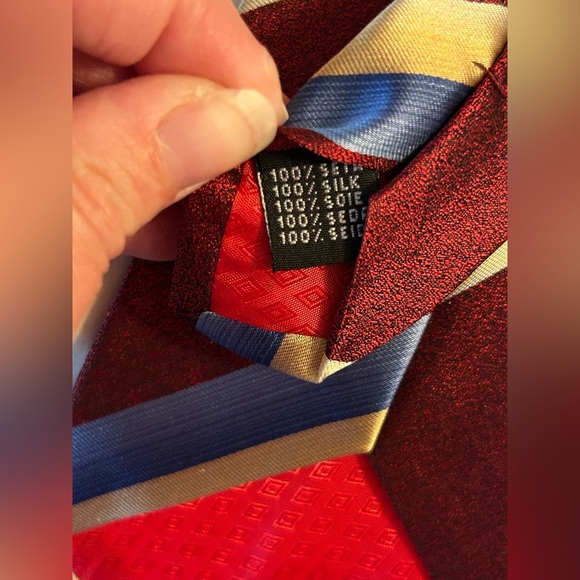 Zianetti Italian Silk Collection Men’s 100% Silk Neck Tie Career Dress Formal - Picture 3 of 6